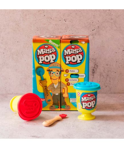 Set de 2 Copas Masa Pop Dinomanía