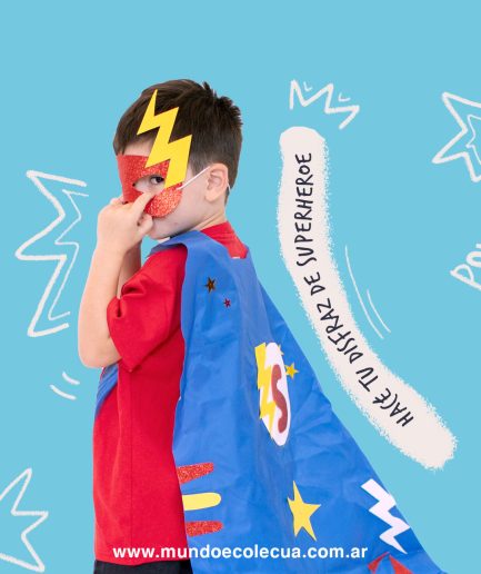 Kit mi disfraz de Superhéroe