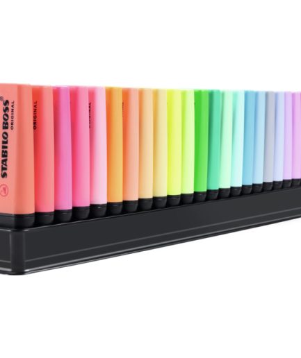 Set de escritorio Resaltador Boss y Boss Pastel x 23