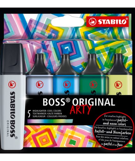 Resaltadores Boss Arty