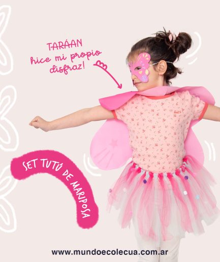 Kit mi tutú de Mariposa