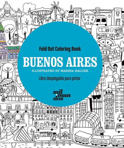 Desplegables para pintar Mil Mundos