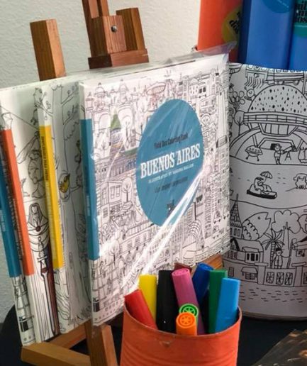 Desplegables para pintar Mil Mundos