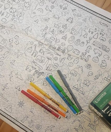 Lonitas para Pintar y Lavar de Tela de Papel