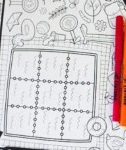 Lona Tablero de Juegos de Tela de Papel para Pintar y Lavar