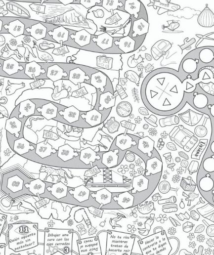 Lona Tablero de Juegos de Tela de Papel para Pintar y Lavar