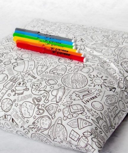 Almohadones de Tela de Papel para Pintar y Lavar
