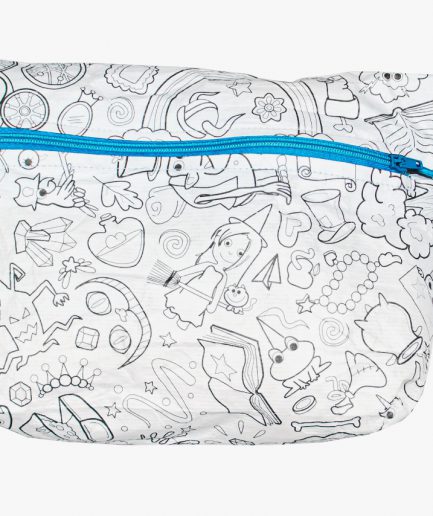 Cartuchera Neceser de Tela de Papel