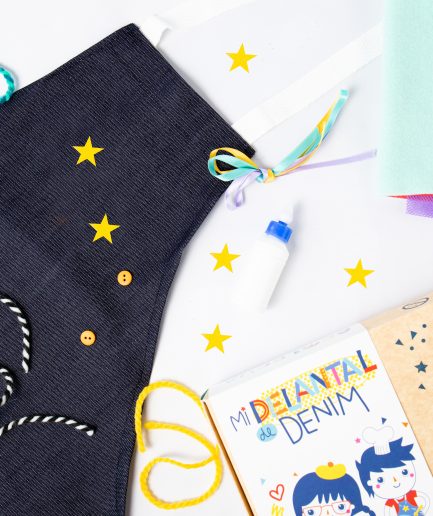 Kit mi Delantal de Denim