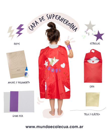 Kit mi disfraz de Superheroína