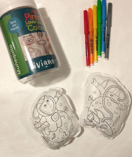 Muñequitos para pintar y lavar