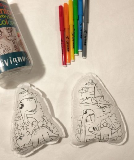 Muñequitos para pintar y lavar