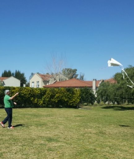 Barrilete Tipo Kyte para Pintar Listo para Usar