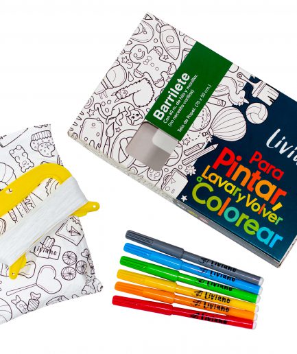 Barrilete Tipo Kyte para Pintar Listo para Usar