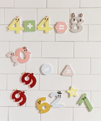 Números para jugar en el agua