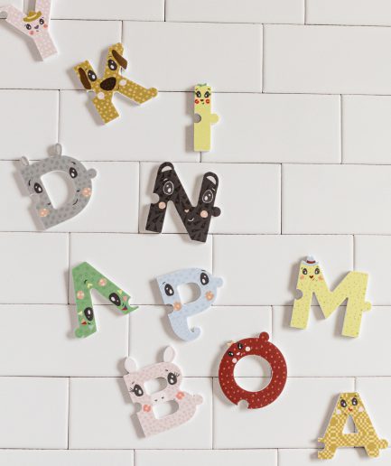 Abecedario para jugar en el agua