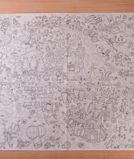 Lona Gigante de Tela de Papel