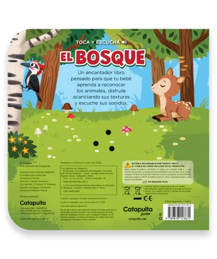 Toca y escucha: El bosque