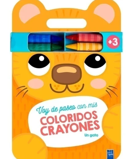 Voy de paseo con mis coloridos crayones