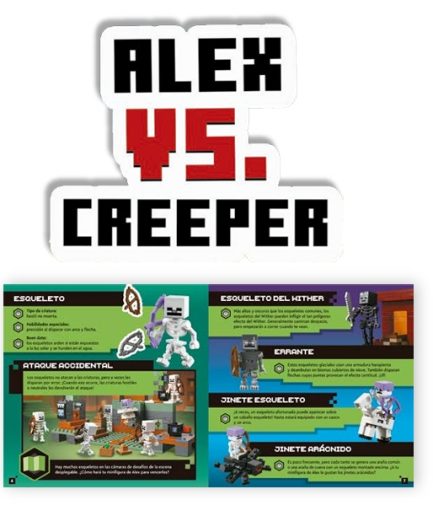 Lego Minecraft: Alex vs. Creeper