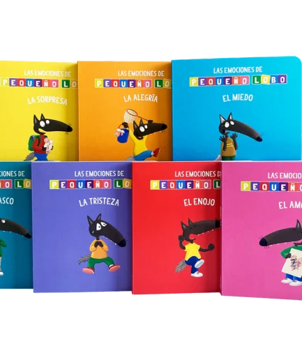 Pequeño Lobo box: Mis 7 libros de las emociones