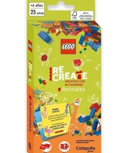Lego Recreate tarjetas con actividades