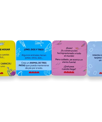 Lego Recreate tarjetas con actividades
