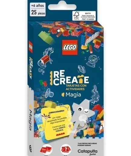 Lego Recreate tarjetas con actividades