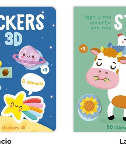 Pego y me divierto con mis stickers 3D