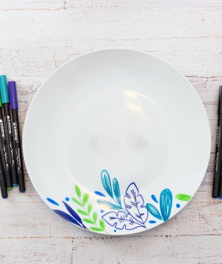 Set marcadores para porcelana edding 4200 punta pincel