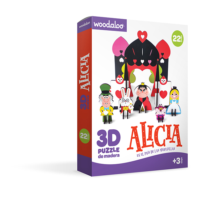 Puzzle 3D Alicia