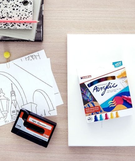 Sets de marcadores acrílicos edding