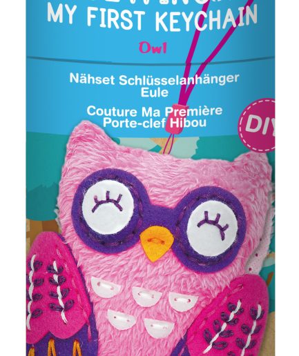 Kit de Costura My First Keychain 8 Pz en 8 Diseños con Exhibidor Avenir