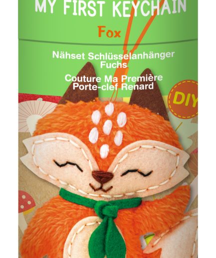 Kit de Costura My First Keychain 8 Pz en 8 Diseños con Exhibidor Avenir