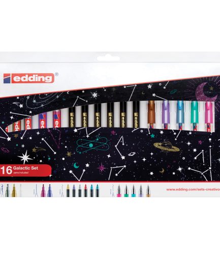 edding Galactic Set - Para superficies oscuras