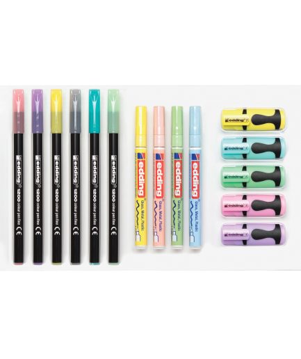 edding Pastel Power set