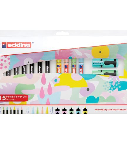 edding Pastel Power set