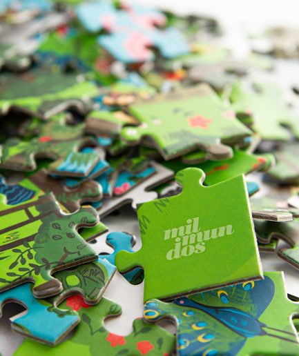 El parque del benteveo amarillo - Rompecabezas x 150 piezas