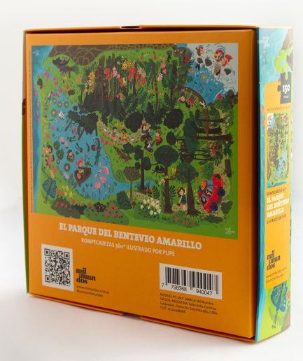 El parque del benteveo amarillo - Rompecabezas x 150 piezas