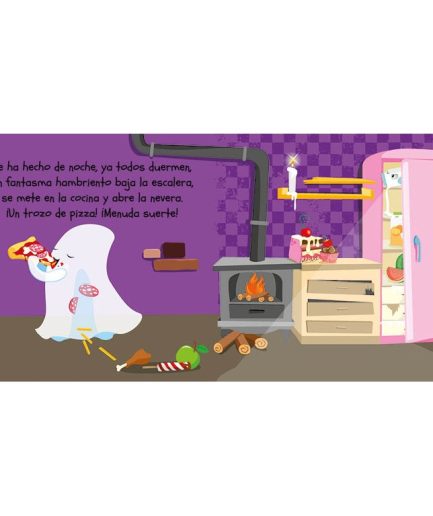 La casa fantasma,  puzzle en caja redonda