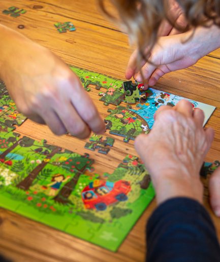 El parque del benteveo amarillo - Rompecabezas x 150 piezas