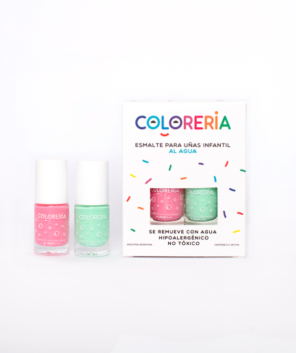 Set esmaltes al agua Confetti