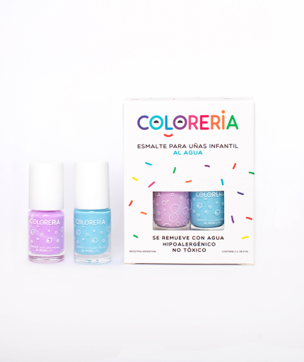 Set esmaltes al agua Confetti