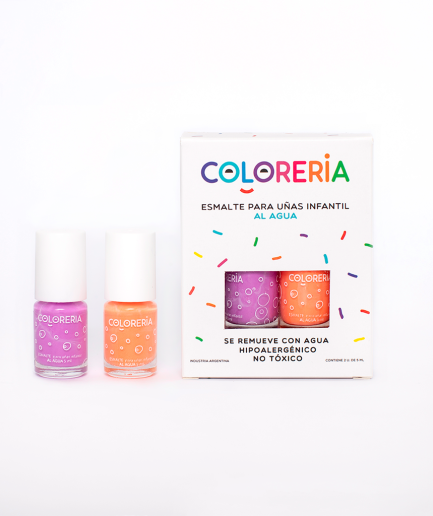 Set esmaltes al agua Confetti
