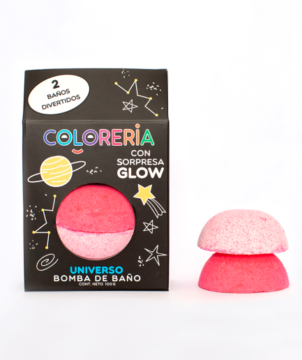 Bomba de baño con sorpresa Glow