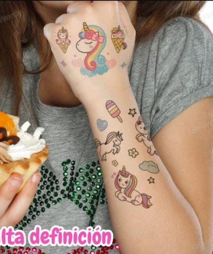 Tatuajes temporales para el cuerpo