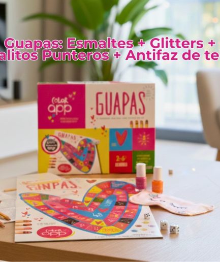 Guapas, Juego de Mesa con esmaltes