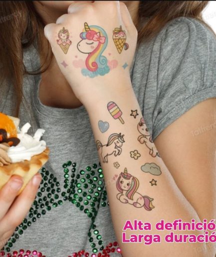 Tatuajes temporales para el cuerpo