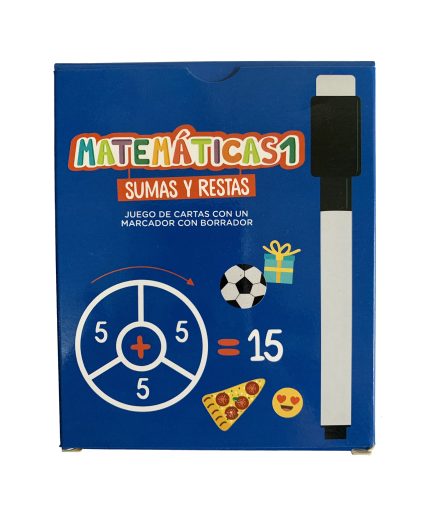Cartas Matemáticas 1 Sumas Y Restas