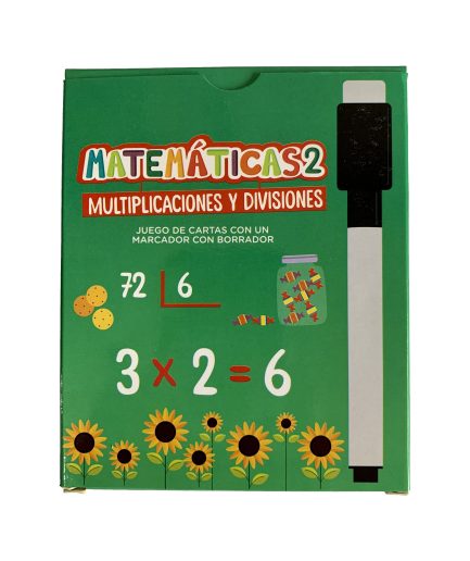 Cartas Matemáticas 2 Multiplicaciones Y Divisiones